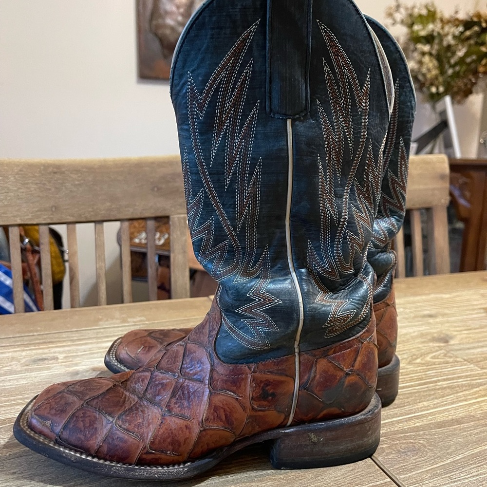 Anderson bean horsepower boots size 4